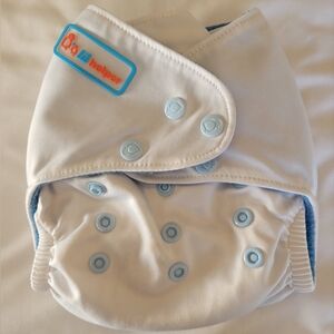 White Cloth Diaper